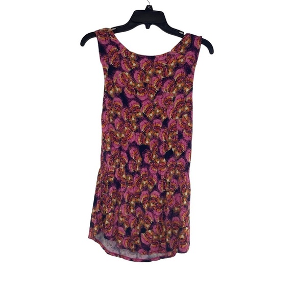 UK Style French Connection Sleeveless Cowl Neck Multicolor Top Sz S - HSH1155 - Picture 3 of 5